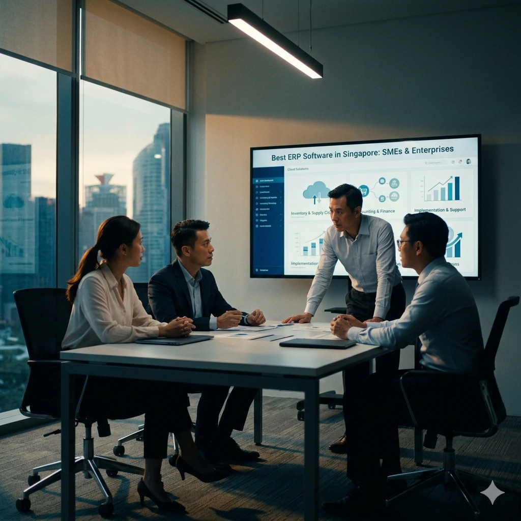 Best ERP Software in Singapore for SMEs and Enterprises